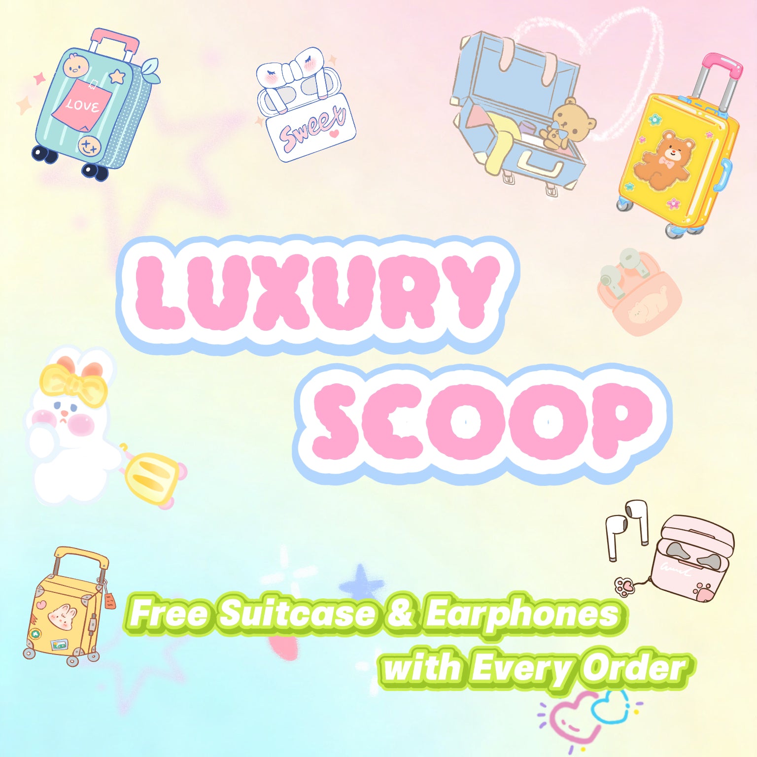 【NEW!!】Luxury Scoop — — FREE Luxury Bonus Gifts